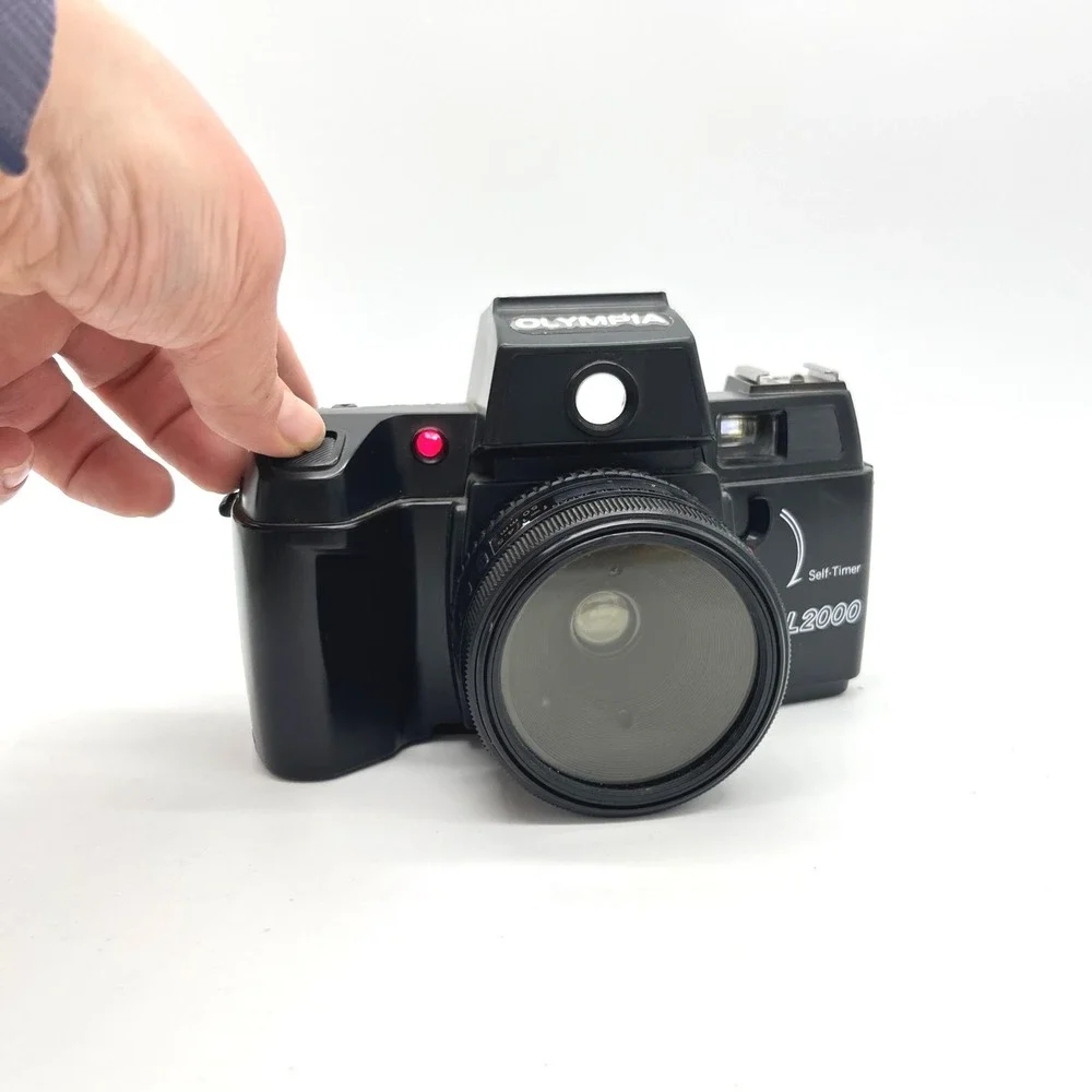 Olympia DL2000 35mm Film Camera Self-Timer Black